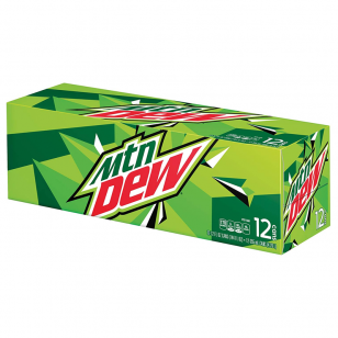 Mountain Dew Original 355ml Cans 12-pack American Mountain Dew Original 355ml Cans 12-pack American